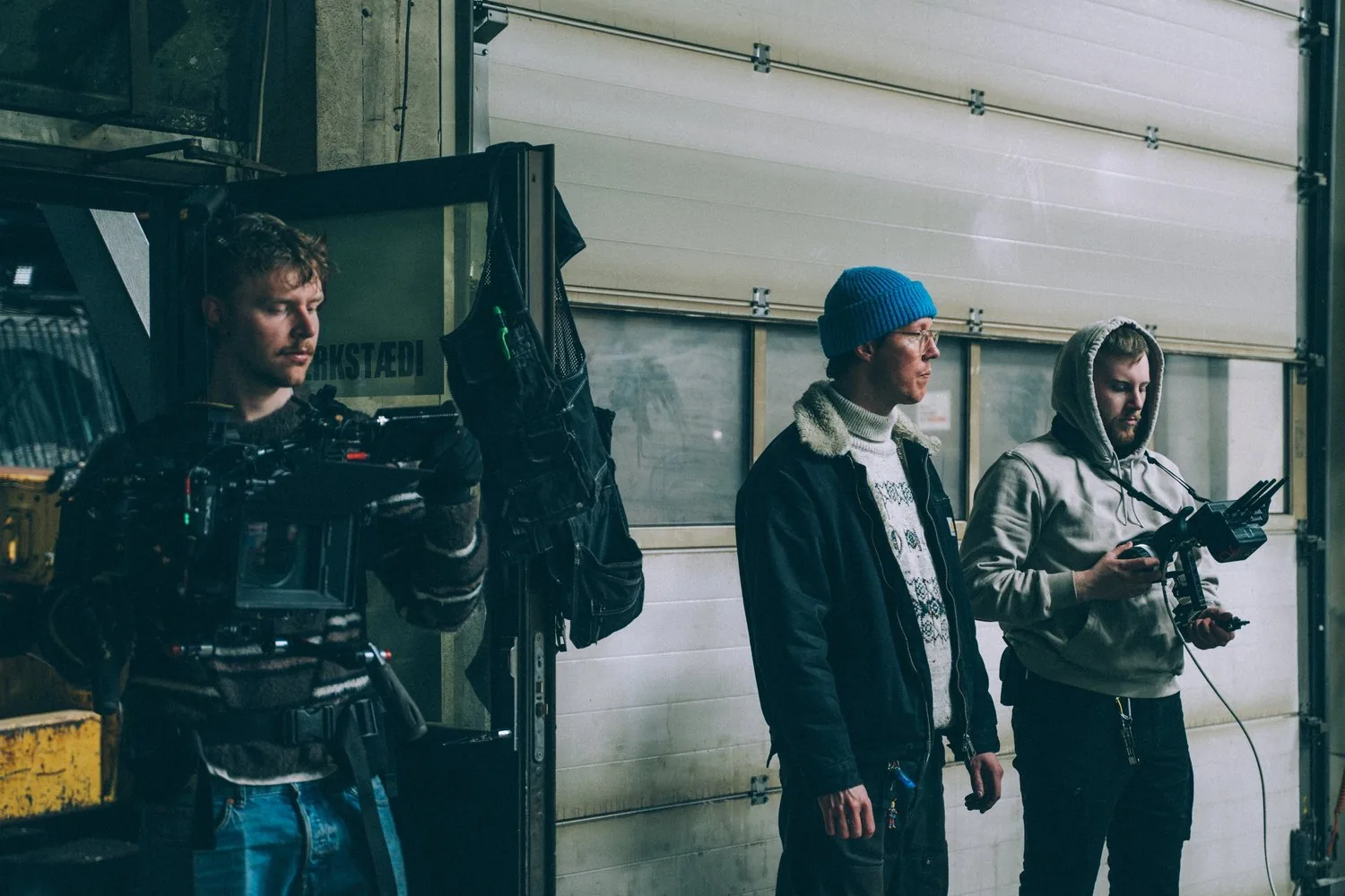 Tjörvi Jónsson on location
